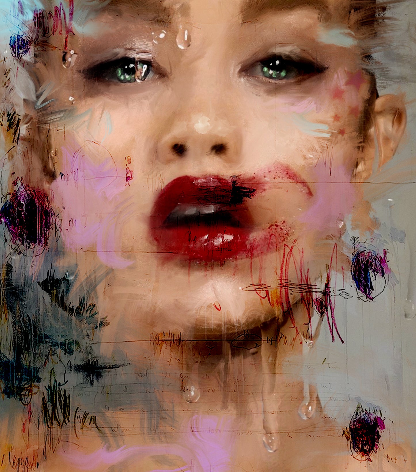 PRINT (print on photographic paper). SKIN n°3