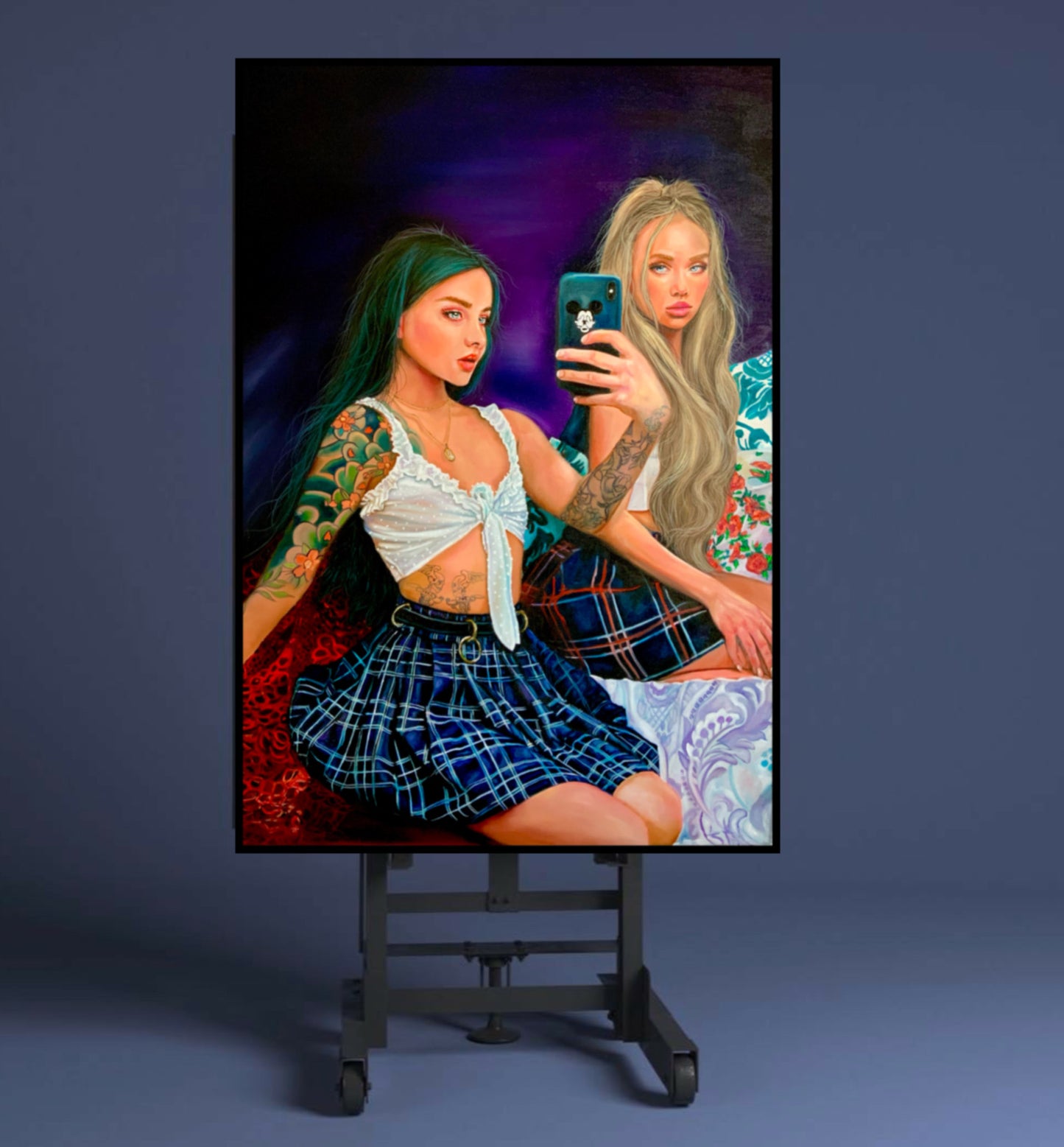OIL PAINTING - Selfie (Collezione privata) SOLD-OUT