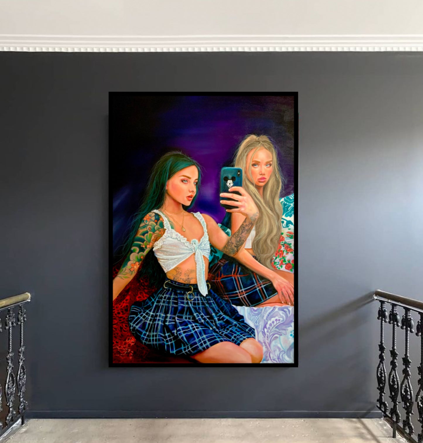 OIL PAINTING - Selfie (Collezione privata) SOLD-OUT