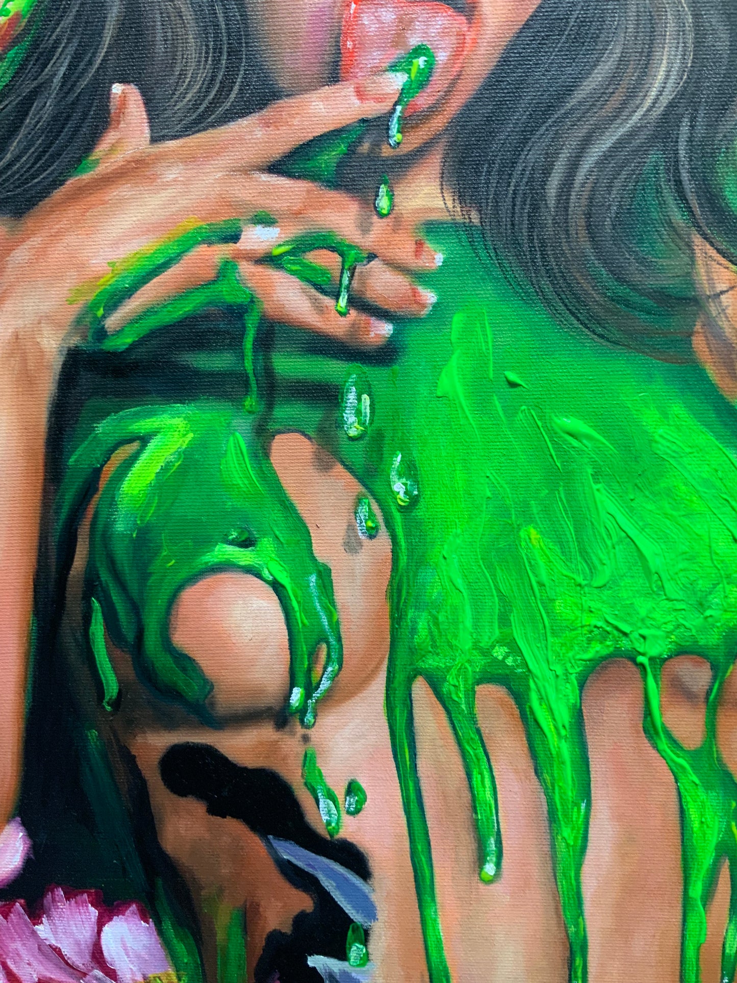 OIL PAINTING MENTA PIPERITA 2 OIL PAINTING (collezione privata) SOLD-OUT
