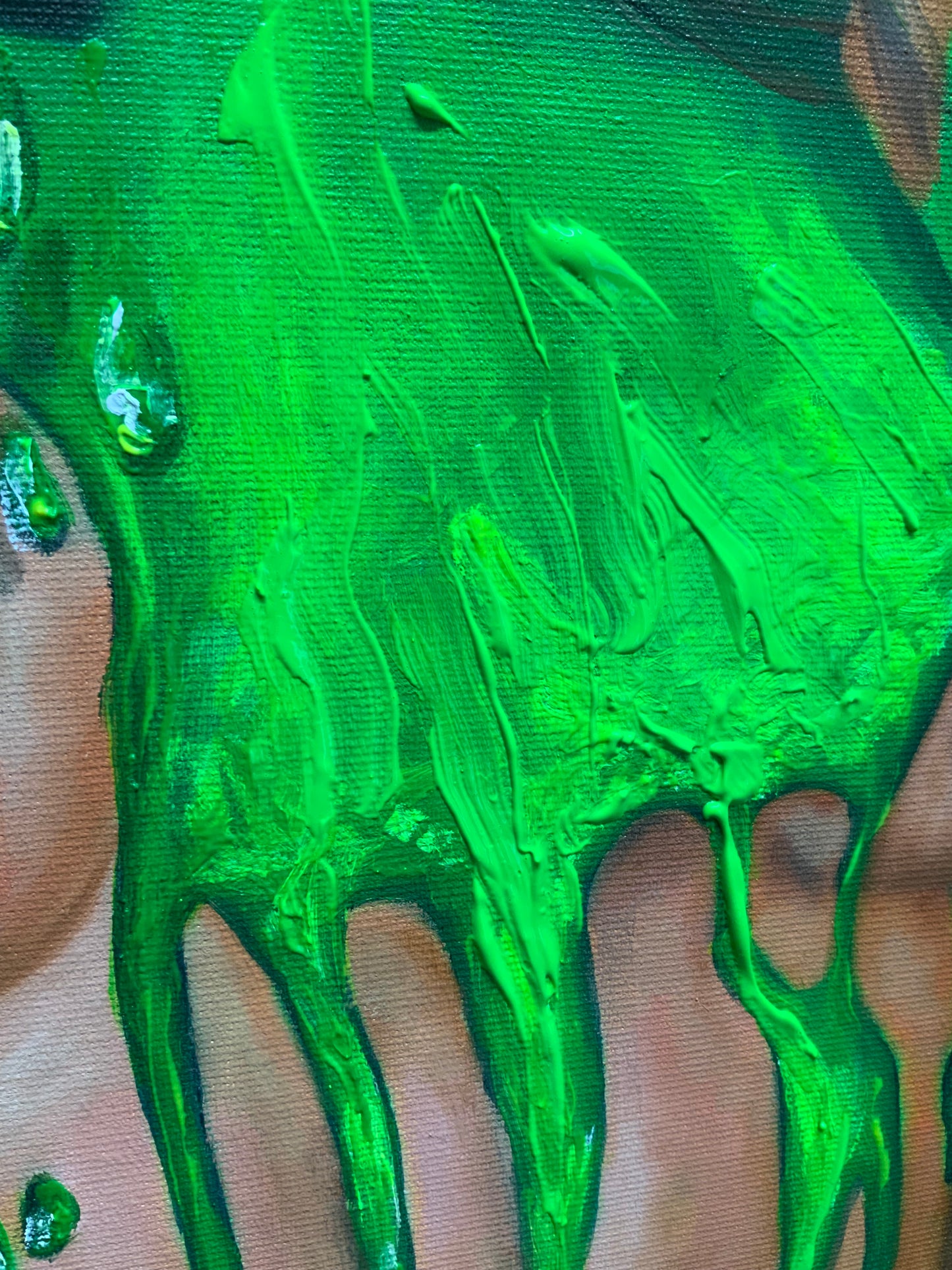 OIL PAINTING MENTA PIPERITA 2 OIL PAINTING (collezione privata) SOLD-OUT