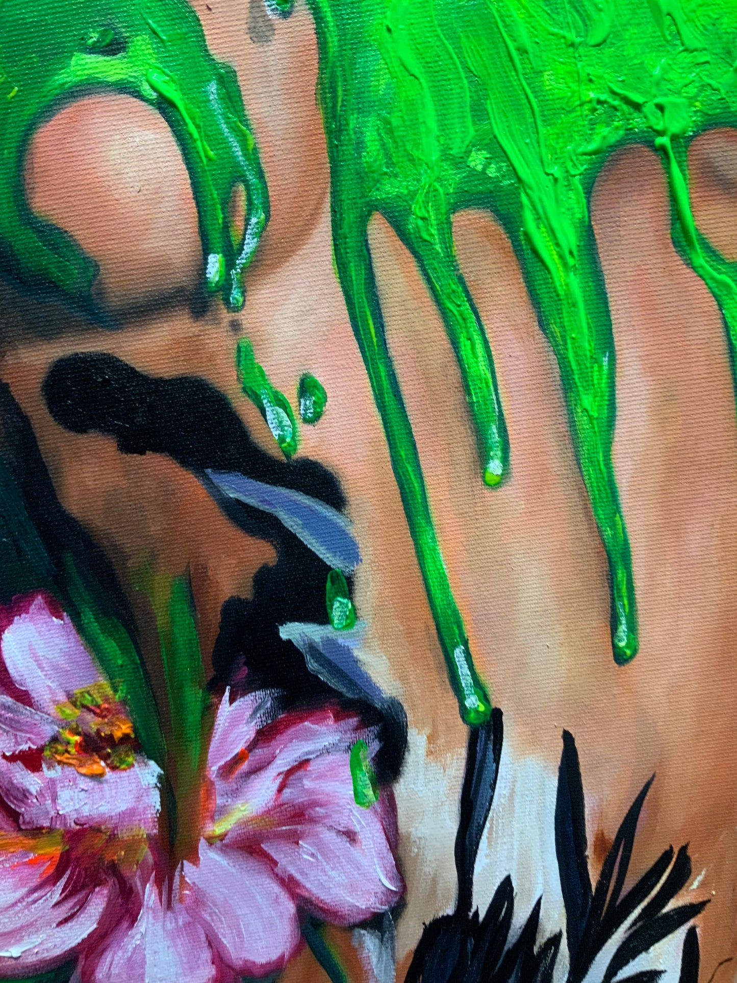 OIL PAINTING MENTA PIPERITA 2 OIL PAINTING (collezione privata) SOLD-OUT