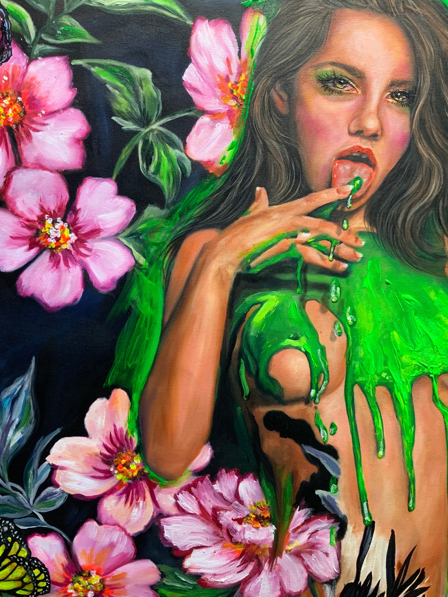 OIL PAINTING MENTA PIPERITA 2 OIL PAINTING (collezione privata) SOLD-OUT