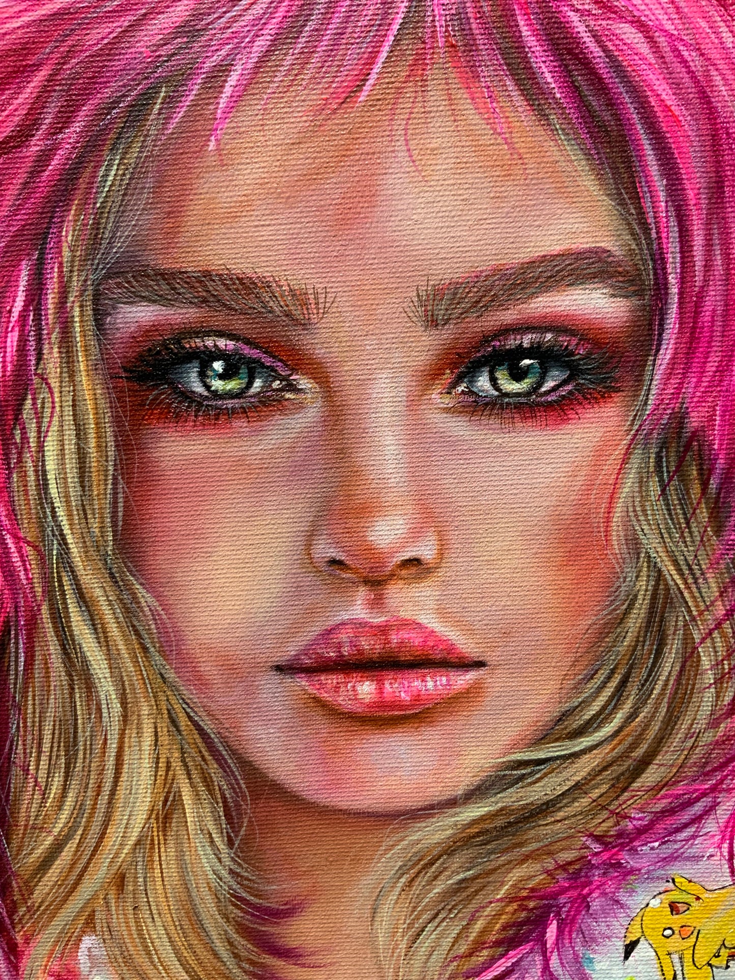 OIL PAINTING (SPIRITHOODS PINK (Collezione privata) SOLD-OUT