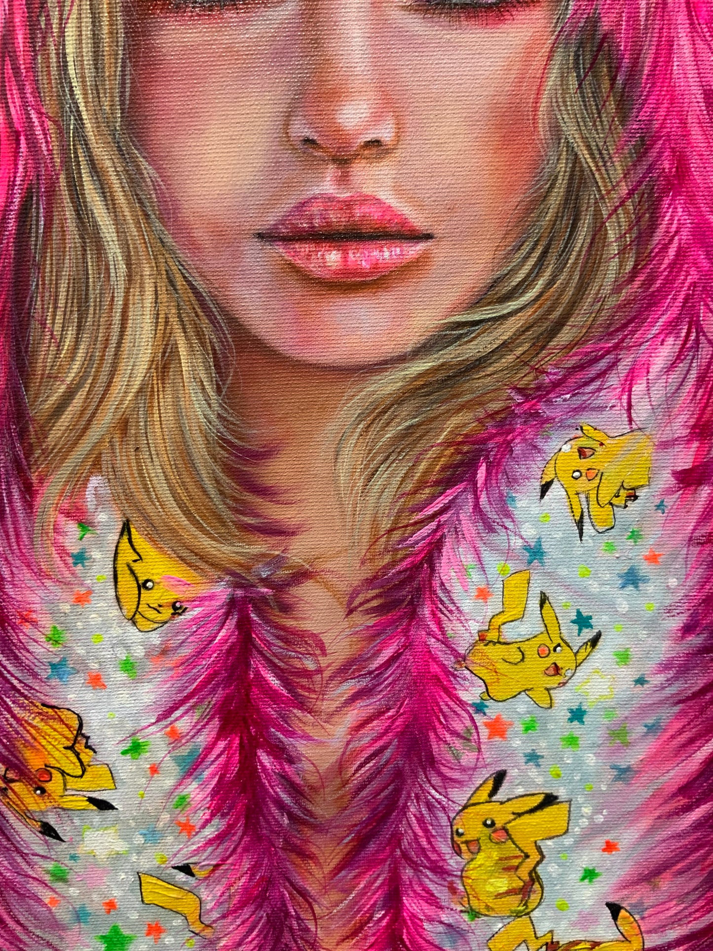 OIL PAINTING (SPIRITHOODS PINK (Collezione privata) SOLD-OUT
