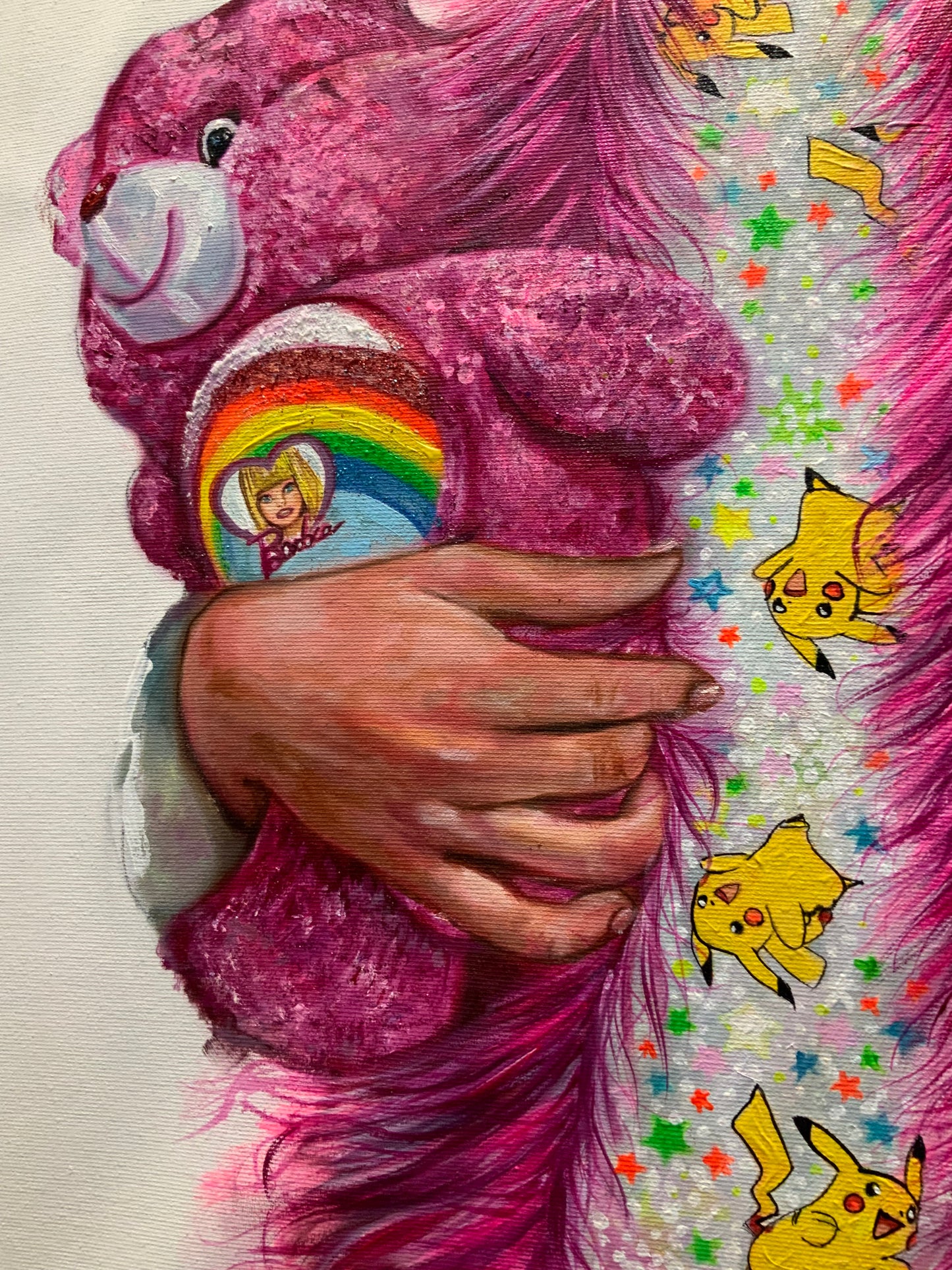 OIL PAINTING (SPIRITHOODS PINK (Collezione privata) SOLD-OUT