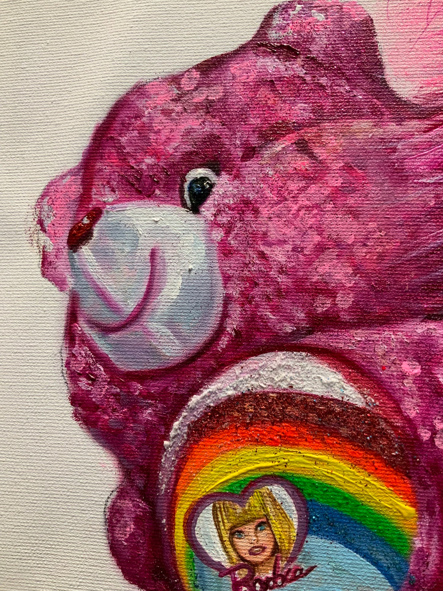 OIL PAINTING (SPIRITHOODS PINK (Collezione privata) SOLD-OUT