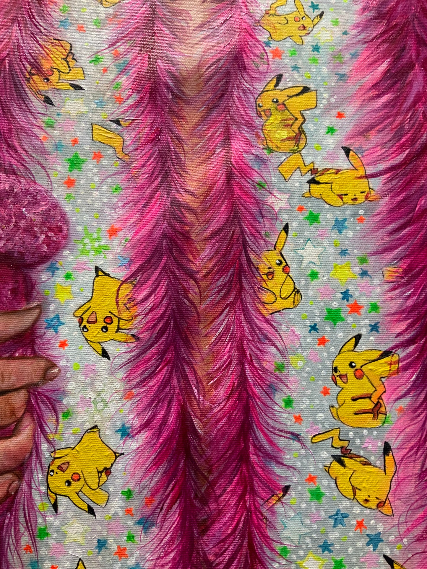 OIL PAINTING (SPIRITHOODS PINK (Collezione privata) SOLD-OUT