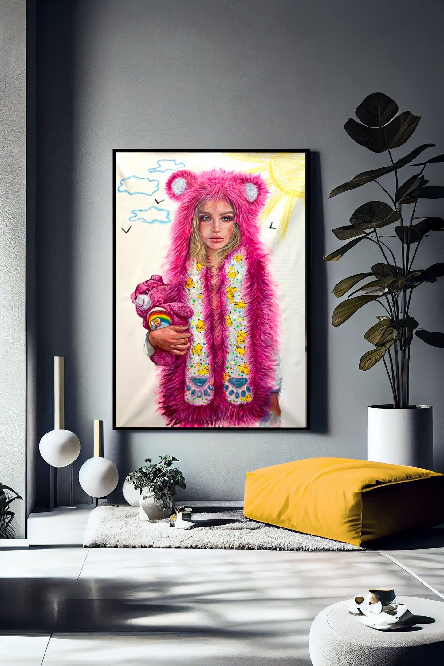 OIL PAINTING (SPIRITHOODS PINK (Collezione privata) SOLD-OUT