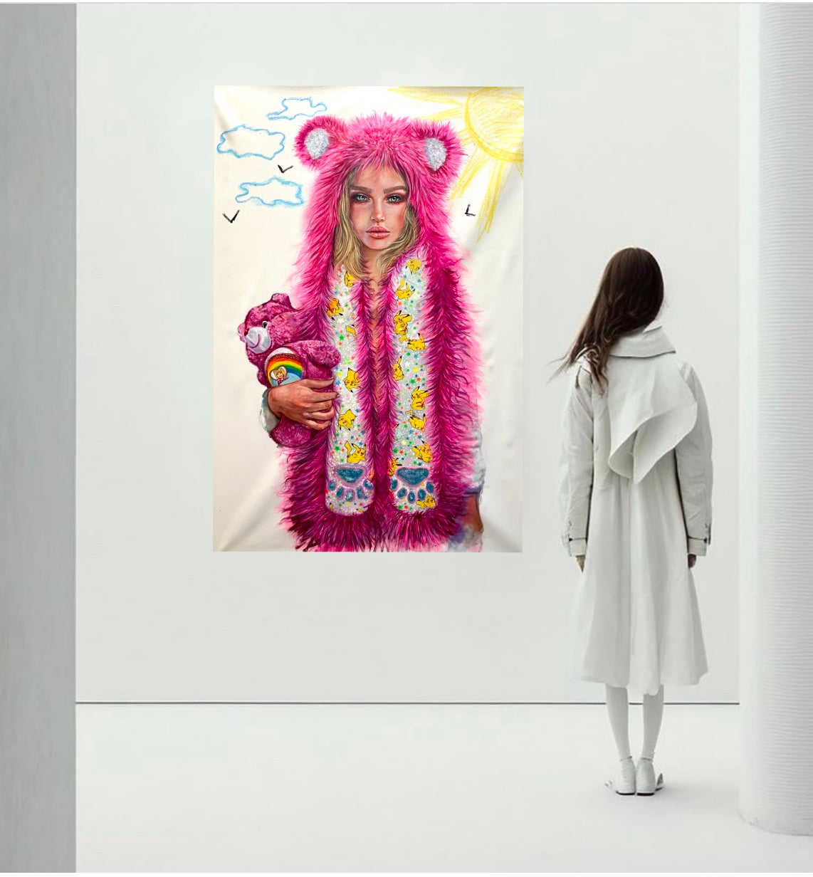 OIL PAINTING (SPIRITHOODS PINK (Collezione privata) SOLD-OUT