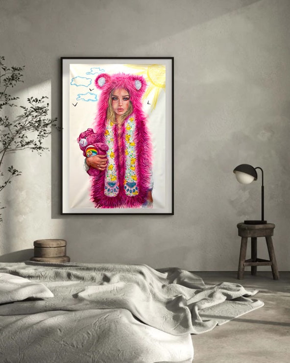 OIL PAINTING (SPIRITHOODS PINK (Collezione privata) SOLD-OUT
