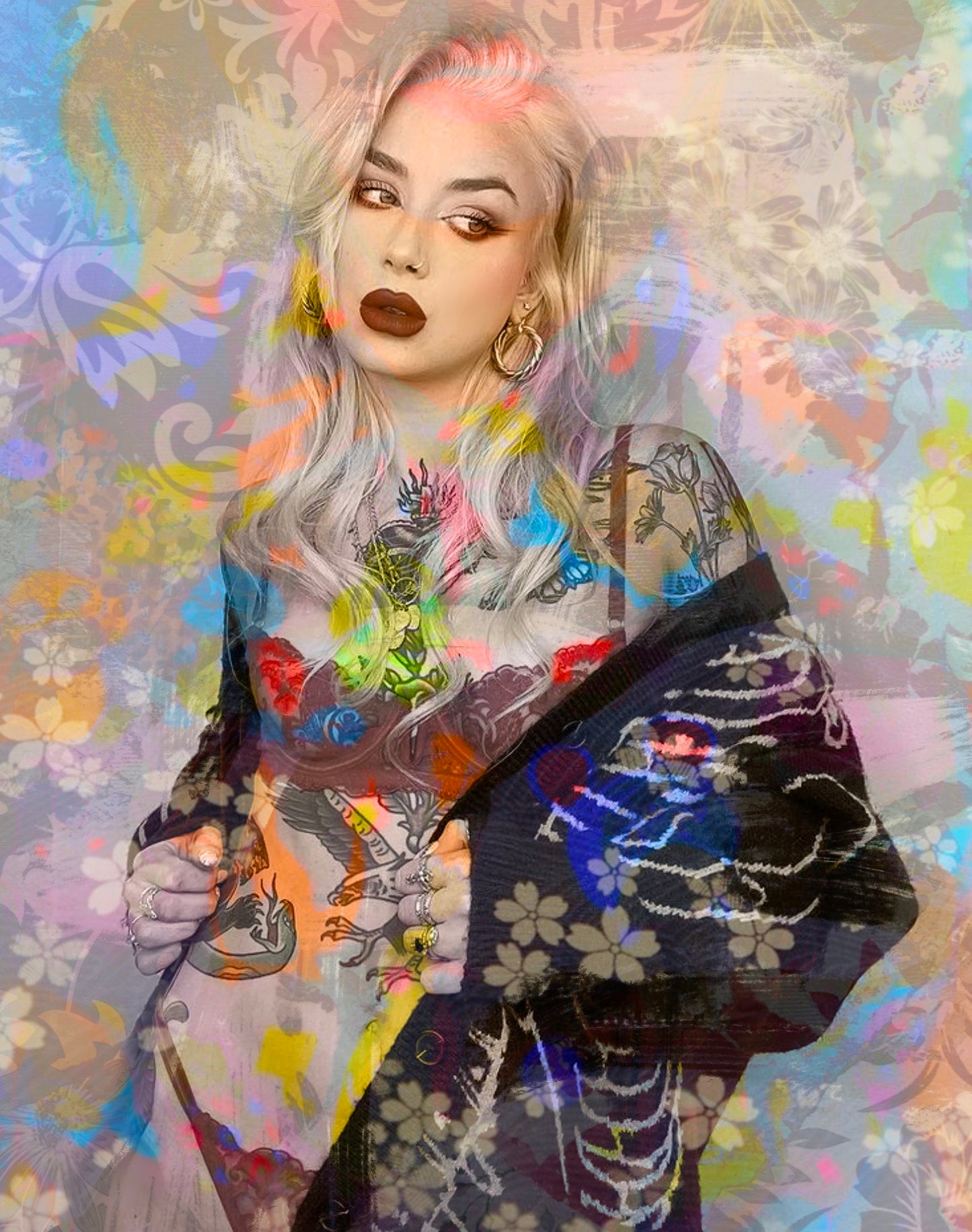 PRINT (print on photographic paper) SKIN n°5