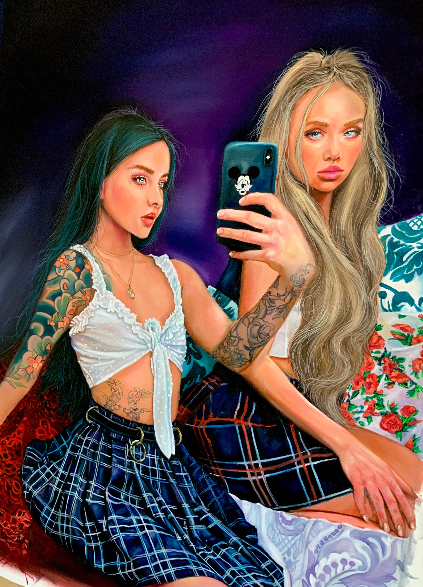 OIL PAINTING - Selfie (Collezione privata) SOLD-OUT