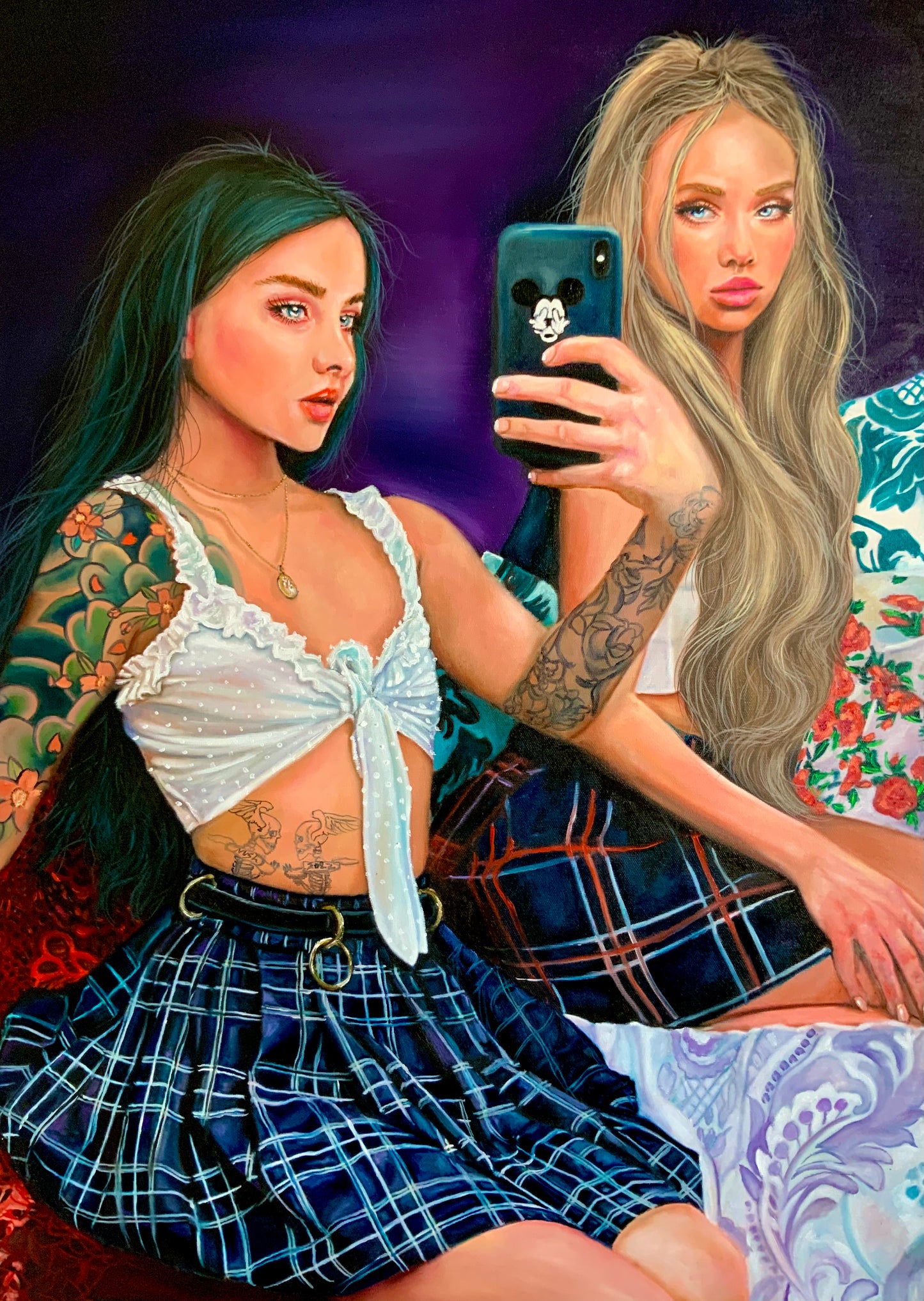 OIL PAINTING - Selfie (Collezione privata) SOLD-OUT