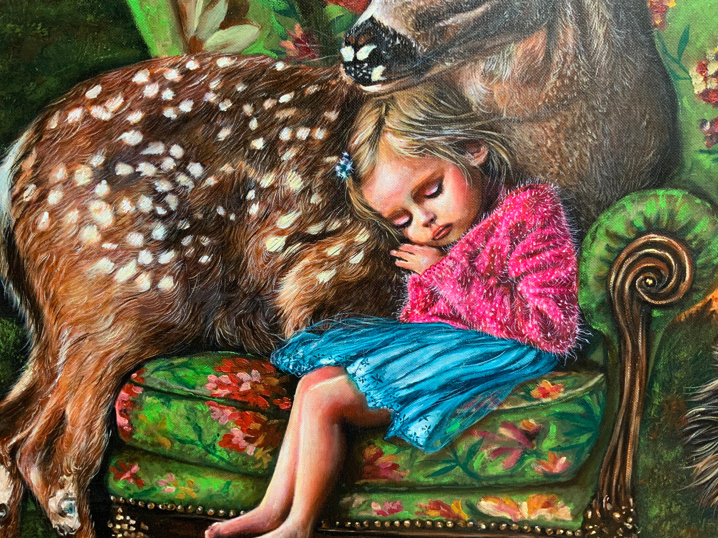 OIL PAINTING SOLD-OUT  a Halloween oil on canvas 220X150cm (collezione privata)