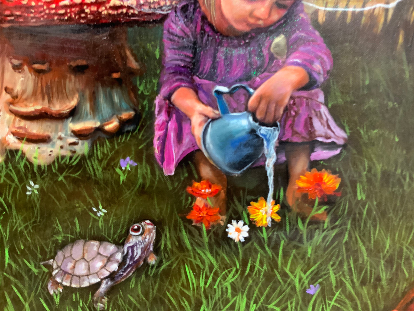 OIL PAINTING SOLD-OUT  a Halloween oil on canvas 220X150cm (collezione privata)