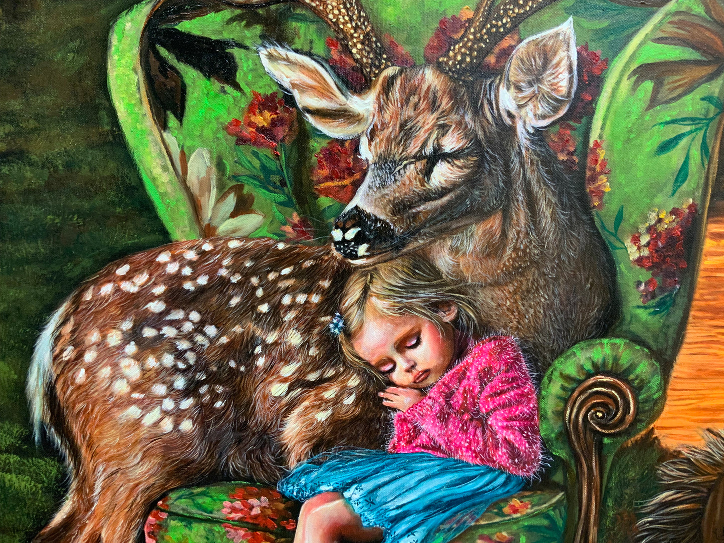 OIL PAINTING SOLD-OUT  a Halloween oil on canvas 220X150cm (collezione privata)
